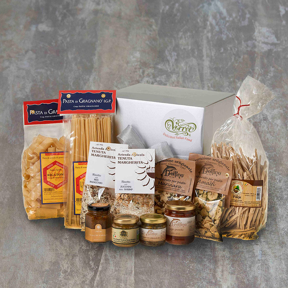 healthy organic Italian meals gift box