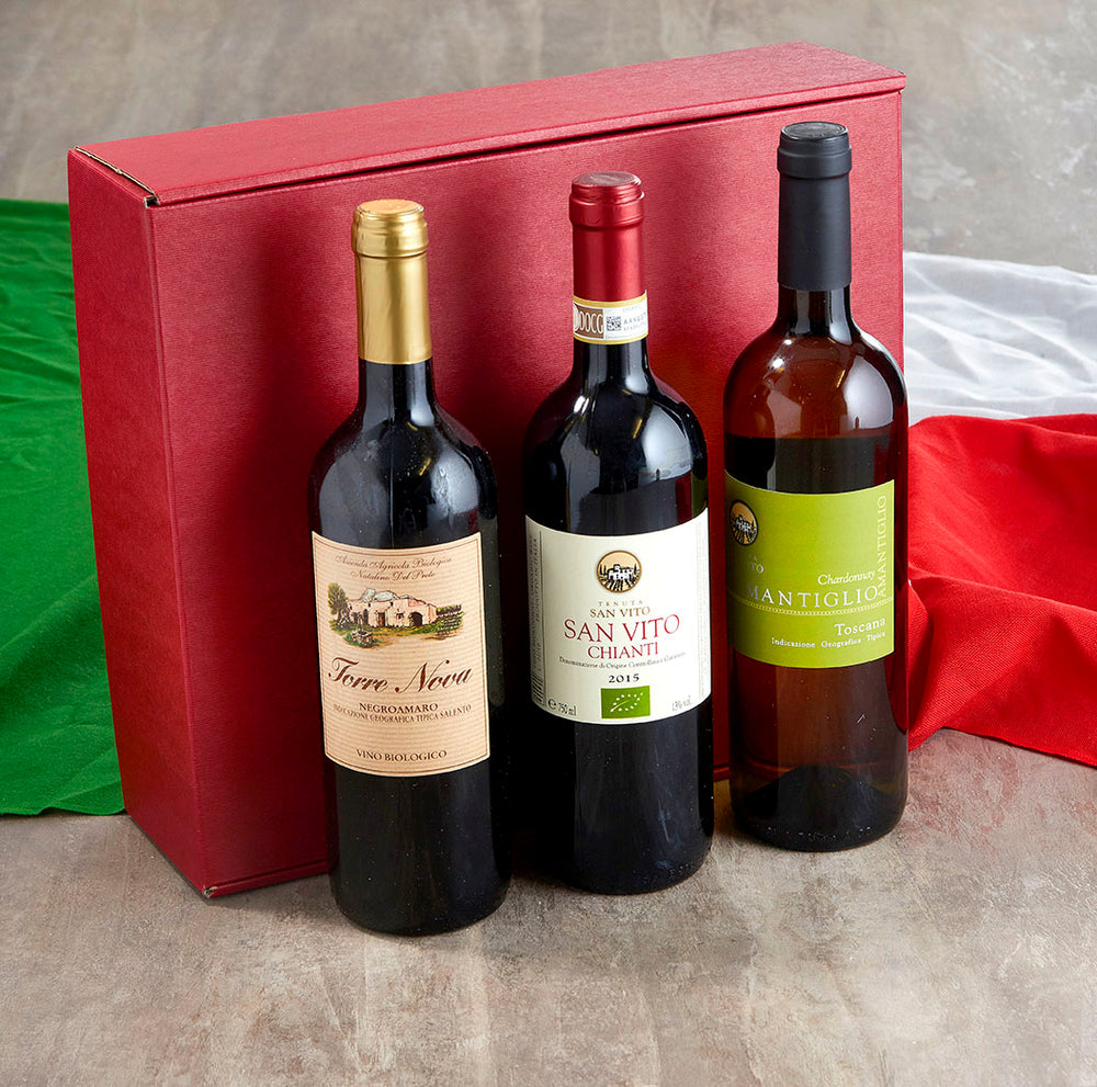 Trio of Organic Wine Hamper