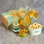 Italian prosecco and nibbles gift box