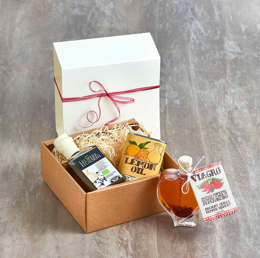 Italian Hampers infused oil gift set